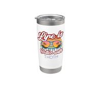 Costume Thoth/Dio egiziano / 'Life Is Better With Thoth!' Bicchiere termico in acciaio inox doppia parete