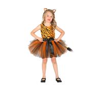 COSTUME BAMBINA ''TIGRE'' TAGLIA 3/4 ANNI