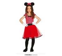 COSTUME TOPOLINA MINNIE BAMBINA 5-6 ANNI