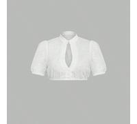 Costume tradizionale bavarese da Oktoberfest, Dirndl con blusa a maniche corte in pizzo, top classico L,M,S,XL,XXLColore unicoTessuto intrecciato