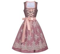 Costume tradizionale Dirndl da donna, in pizzo, 3 pezzi, set completo Dirndl, grembiule Dirndl, camicetta Dirndl, abito tradizionale bavarese, abbigliamento bavarese, abbigliamento per feste