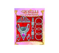 Costume Travestimento Carnevale Principessa Bella Addormentata Rosa Bambina