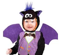Costume Travestimento Halloween Carnevale Pipistrellino Tutina Baby Bambino Ciao