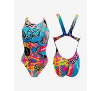 Turbo Crazy Comic Swimsuit Multicolor S Donna