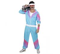 Costume Tuta Anni 80, Uomo Adulto, Taglia L