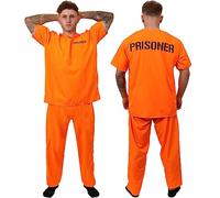Costume tuta da prigioniero arancione