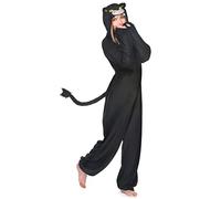 Costume tuta pantera nera per donna