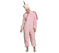 Costume tuta peluche Unicorno (max 1,80m), rosa