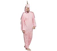 Costume tuta peluche Unicorno (max 1,95m), rosa