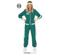 COSTUME TUTA VERDE GIOCATORE DONNA L