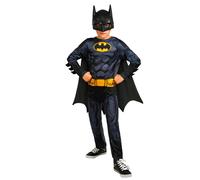 Costume Ufficiale DC Batman Per Bambini Taglia 7 A 8 Anni