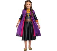 Costume Ufficiale Disney Frozen Anna Per Ragazze Taglia 3 A 4 Anni