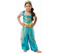 Costume ufficiale Jasmine Disney Live Action Aladdin per bambina (300297-S)