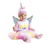 Costume unicorno arcobaleno neonato Carnevale Vestito DI PEGASUS