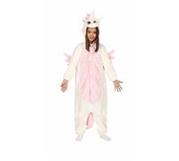 COSTUME UNICORNO ROSA CARNEVALE VESTITO GUIRCA BAMBINA ANIMALE FANTASY PIGIAMONE