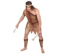 DEGUISE TOI Costume uomo delle caverne adulto - Marrone - Taglia unica