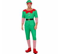 Costume Uomo Elfo Per Uomo, Maglione Con Tuta, Copriscarpe, Copristivali E Cappello, Elfi, Elfi Di Natale Per Natale, Eventi, Feste, Cosplay Costume Elfo Donna Uomo Costumi Di Natale Adulti Costumi