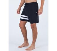 Costume Uomo Hurley Block Party Boardshorts 18' - Nero/Bianco
