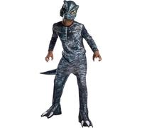 Costume Velociraptor Dinosauro Bambini con Maschera e Coda Rubie's 641180