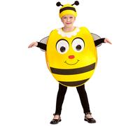 COSTUME VESTITO ABITO TRAVESTIMENTO CARNEVALE BAMBINA APE OCCHI GRANDI 0148