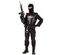 COSTUME AGENTE SWAT TG. 8/10 ANNI WIDMANN
