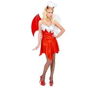 COSTUME VESTITO ABITO TRAVESTIMENTO CARNEVALE HALLOWEEN - PARADISO & INFERNO - COSPLAY ADULTO - DIAVOLESSA - 5608
