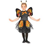 COSTUME VESTITO CARNEVALE FARFALLA TG.4/5 ANNI WIDMANN