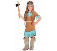 COSTUME VESTITO CARNEVALE INDIANA TG. 2/3 ANNI WIDMANN