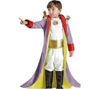 COSTUME VESTITO CARNEVALE " PICCOLO PRINCIPE " TAGLIA 2 3 4 5 6 ANNI (3-4 ANNI: altezza bimba/o 104 cm)