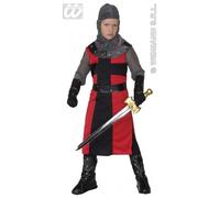 COSTUME VESTITO CAVALIERE DELL'EPOCA OSCURA BAMBINO 11/13 ANNI