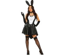 Costume vestito Coniglietta donna sexy Playboy Travestimento carnevale S,M,L