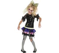 Costume Vestito Halloween Zombie Doll Per Bambina Ufficiale Rubie’s 886627