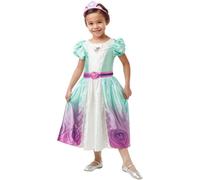 Costume Vestito Nella Principessa Coraggiosa Per Bambine Travestimento Carnevale