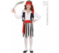 COSTUME VESTITO PIRATESSA TG. 11/13 ANNI WIDMANN CARNEVALE