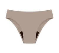 Costume Vita Alta Donna - Mutande da Ciclo mestruale Slip Cotone Bianco Costumi Assorbente Swimsuit Slip Curvy Spiaggia Anti Ciclo XS