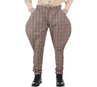 Costume vittoriano steampunk Archibald Jodhpur Pants C1326