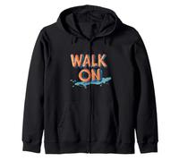 Costume Walk On e Abbraccia il viaggio Felpa con Cappuccio