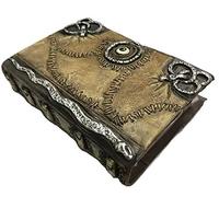 costumebase Latex Hocus Pocus Spell Note Book Cover Winifred Sanderson Necronomicon Replica marrone