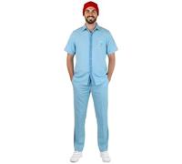 costumebase Life Aquatic with Steve Zissou Costume Halloween Uniform (Medium) Blue