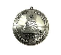 costumebase National Treasure Massonic Medallion Freemason Props Metallic