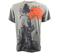 Costumeteers - Camicia Alan Costume Party Albero Umano Junk Food, Multicolore, L