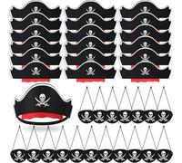 Costumi, accessori, coperte per feste di Ognissanti de "I Pirati dei Caraibi: La maledizione della prima luna", cappelli pirata, maschere a teschio, cappello pirata Legigo con maschera per occhio, cap