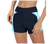 Costumi Assorbenti per Ciclo Bikini Mestruale Donna Pantaloncini a Prova di Perdite Costume Mestruale Ragazza, a Vita Alta Slip Costume da Bagno per Ciclo Piscina Durante (Marina Militare, XXL)