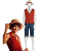 Costumi Cosplay - One Piece Luffy Live Action