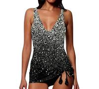 Costumi da Bagno Che Sostengono Il Seno Interi Pancia Brasiliano Alto Tanga Protesi D Argento Fantasia Tanto Coordinato Etnico Piccolo Veloce Tessuto Coordinati Spagnoli Moderni Selvaggia