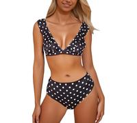 Costumi Da Bagno Donna Costume Donna Due Pezzi Push Up Mare Bikini Balconcino Curvy Sexy Per Seni Abbondanti Imbottito Mestruale Senza Tutto Spiaggia 2026 Taglie Brasiliana A Fascia Anti Segno