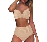 Costumi da Bagno Interi di Marca Costume Bikini Costume Intero da Vecchia Costumi da Bagno di Tendenza Imbottitura Costume A Fascia Costumi Imbottiti Bikini Rosso E Bianco Costumi Sgambati Dietro