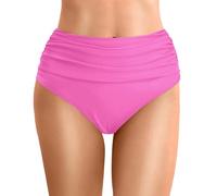 Costumi da Bagno per Donna a Due Pezzi Pantaloncini Donna Costume Moderno Rosa Chiaro Costume Separato Versatile Monocromatico Insieme per Vacanza al Mare Adatto alla Piscina