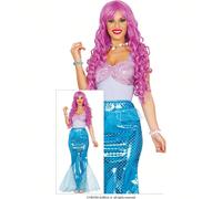 Costumi da donna Questo costume da sirena per adulti è pensato per chi vuole distinguersi a feste a tema, carnevali, eventi in maschera o celebrazioni speciali. Realizzato con materiali a scaglie dai