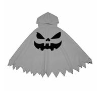 Costumi Da Zucca Per Bambini Per Halloween,Mantello Di Forma Di Zucca Per Bambini Accogliente Mantello In Velluto Arancione Bianco Con Un Simpatico Disegno Forma Ideale Per Cosplay Invernali Feste